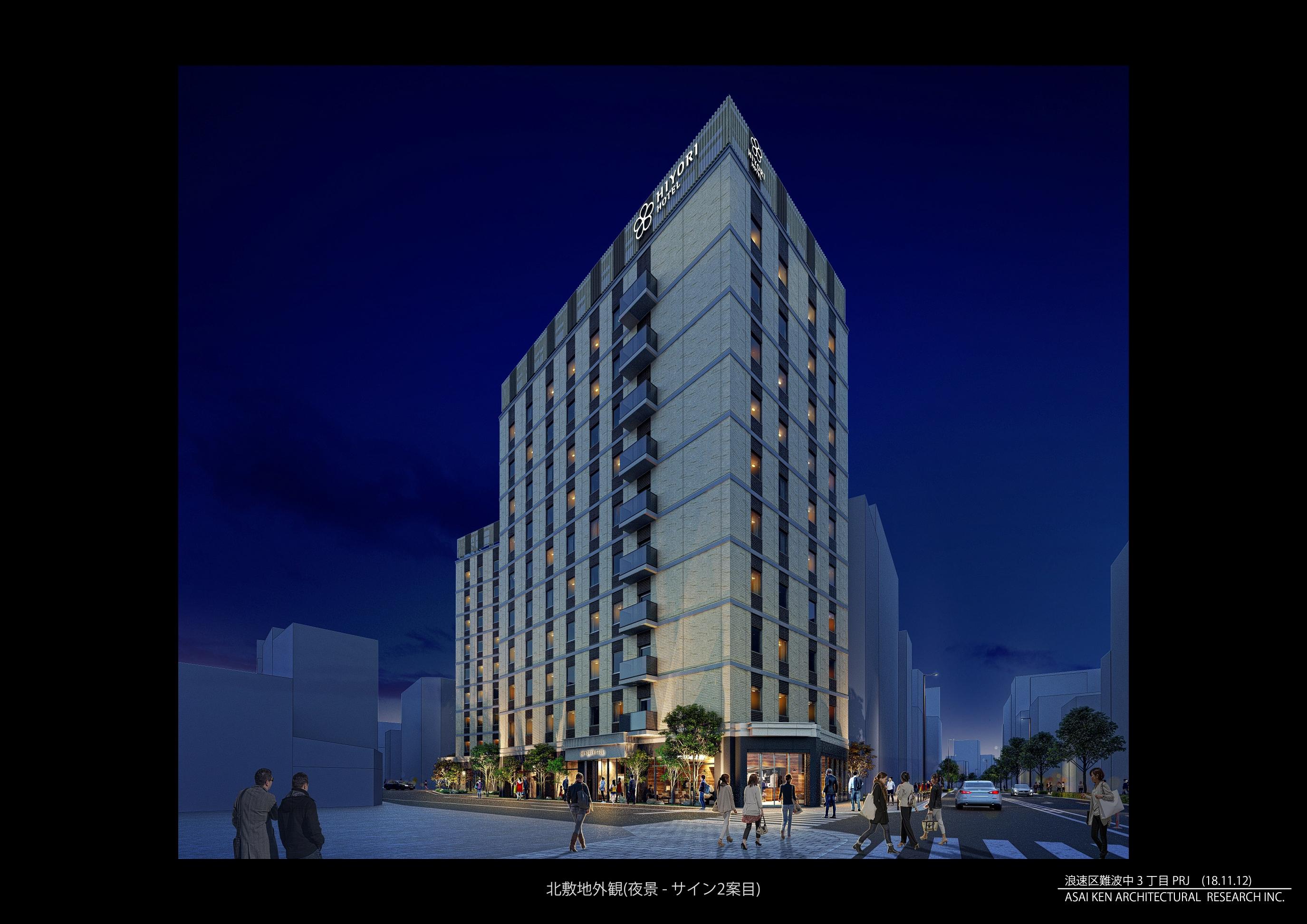 Hiyori Hotel Osaka Namba Station Екстер'єр фото
